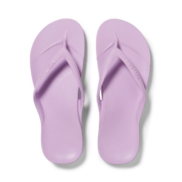 Arch Support Flip Flops - Classic - Lilac