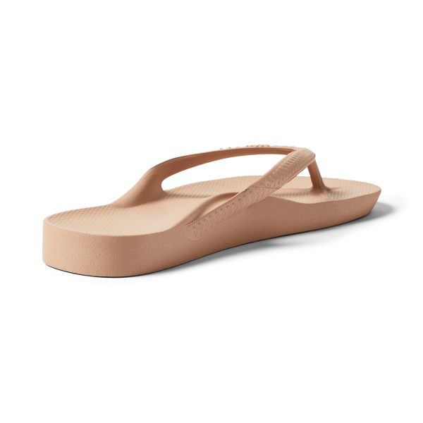 Arch Support Flip Flops - Classic - Tan