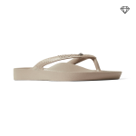 Arch Support Flip Flops - Classic - Crystal Taupe